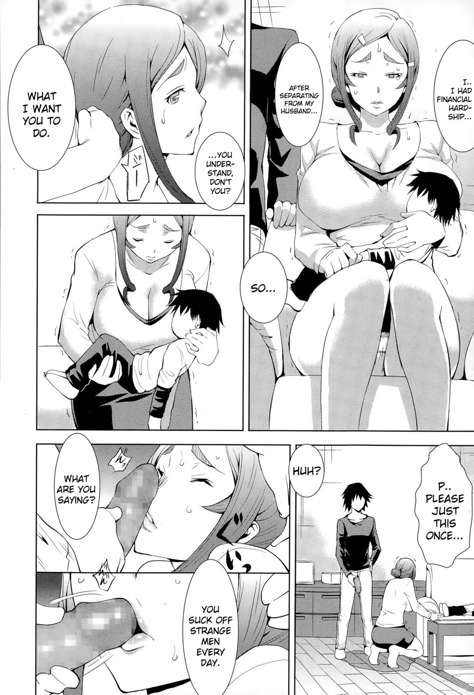 Hentai Manga Comic-The Secret of a Quiet Housewife-Read-2